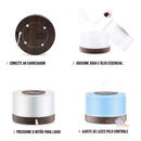 Difusor De Aromas, Umidificador De Ar Ultra-Sônico 500Ml